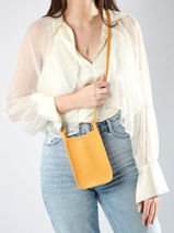 Longchamp Le foulonn� Etui ipod/cd Oranje-vue-porte