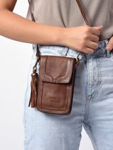 tui Tlphone Cuir Basilic pepper Beige cow BCOW49-vue-porte