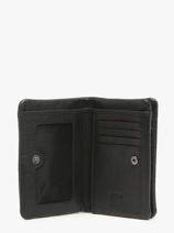 Portefeuille Cuir Biba Noir wallet SFM4L-vue-porte