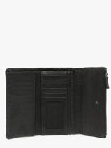 Portefeuille Leder Biba Zwart wallet TOT2L-vue-porte