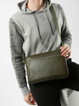 Longchamp Le foulonn Sac port travers Vert-vue-porte