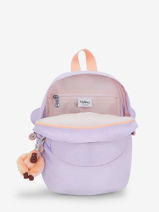 Sac  Dos Faster Kipling Violet back to school / pbg PBG00253-vue-porte