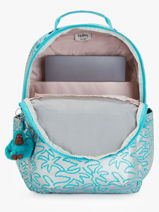 Sac  Dos 1 Compartiment + Pc 15" Kipling Bleu back to school / pbg PBGI3040-vue-porte