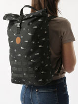 Sac  Dos Starter Cabaia Noir starter M-vue-porte