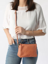 Cross Body Tas Tradition Leder Etrier Rood tradition ETRA0143-vue-porte