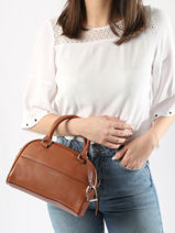 Sac Bowling S Altesse Cuir Etrier Marron altesse EALT049S-vue-porte