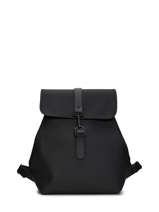 Sac  Dos 1 Compartiment Rains Noir city 13040