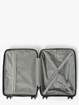 Valise Cabine Triplus Noir porto 12S-vue-porte