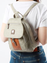 Sac  Dos Miniprix Gris basic DD25-vue-porte