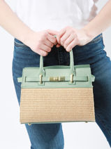 Sac Port� Main Capri Milano Vert capri CP23114-vue-porte