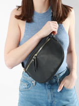 Sac Banane Miniprix Marron sangle Z83051-vue-porte