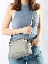 Cross Body Tas Heritage Leder Biba Groen heritage BT22-vue-porte