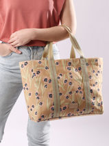 Sac Port paule Angelonia Coton Woomen Beige angelonia WANG04-vue-porte