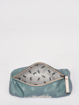 Trousse 1 Compartiment Cameleon Vert vintage fantasy PBVGSTRO-vue-porte