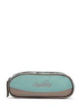Trousse 2 Compartiments Cameleon Vert vintage fantasy PBVGTROU