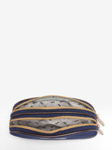 Trousse Fille 2 Compartiments Cameleon Bleu vintage fantasy PBVGTROU-vue-porte