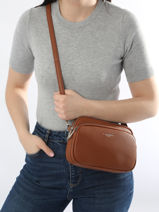 Cross Body Tas Grained Miniprix Bruin grained F6993-vue-porte