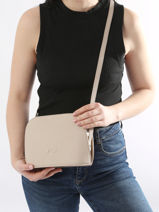 Sac Bandoulire Lilou Cuir Nathan baume Beige egee 2-vue-porte