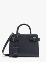 Sac Port Main Emily Le tanneur Bleu emily TEMI16A7