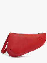 Sac Bandoulire Large City Perle Cuir Nathan baume Rouge n city 1