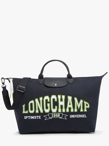 Longchamp Le pliage universit Sac de voyage Bleu