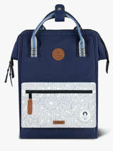 Sac  Dos Jeux Olympiques + Pc 15" Cabaia Bleu adventurer JO