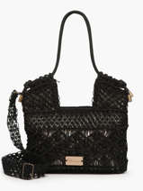 Sac Port� �paule Tanaisie Jute Woomen Noir tanaisie WTAN09