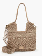 Sac Port� �paule Tanaisie Jute Woomen Beige tanaisie WTAN09
