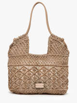 Sac Port paule Tanaisie Jute Woomen Beige tanaisie WTAN04