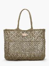 Sac Port paule Tanaisie Jute Woomen Vert tanaisie WTAN01