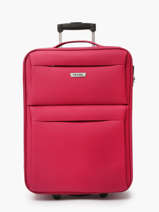 Valise Cabine Travel Rouge sun 2