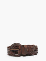 Ceinture Biba Marron accessoires GIL1A
