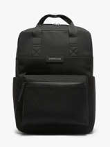 Sac  Dos 1 Compartiment + Pc 15" Kapten and son Noir backpack P