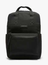 Sac  Dos 1 Compartiment + Pc 15" Kapten and son Noir ibiza P
