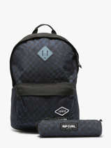 Sac � Dos 1 Compartiment Rip curl Bleu twisted weekend TW135MBA