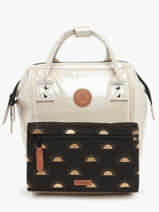 Adventurer Small - Minisac � Dos  Cabaia Argent adventurer S