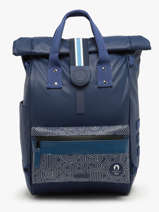 Sac  Dos Pc 16" Cabaia Bleu adventurer JO