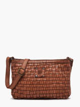 Sac Bandoulire Heritage Cuir Biba Marron heritage KA9