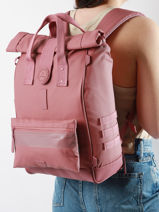 Sac  Dos Explorer Cabaia Rose adventurer EXPLORER-vue-porte
