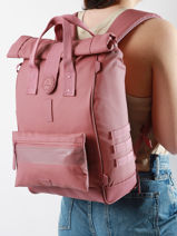 Sac  Dos Explorer Cabaia Rose adventurer EXPLORER-vue-porte