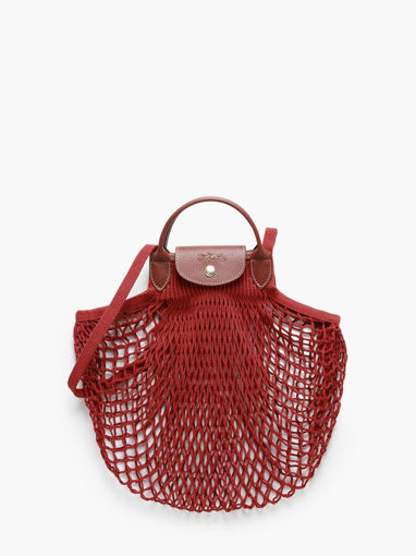 Longchamp Le pliage filet Besace Marron