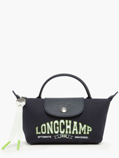 Longchamp Le pliage universit Pochette/trousse Bleu