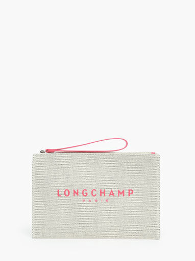 Longchamp Essential toile Pochette Rouge