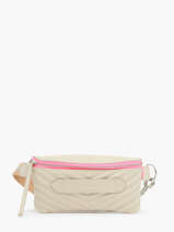 Sac Ceinture Coachella Matelass� Cuir Marie martens Beige coachella VLQ