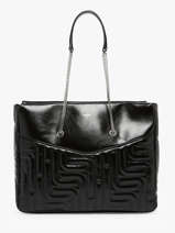 Sac Port paule Midi Minuit Cuir Lancel Noir midi minuit A12515