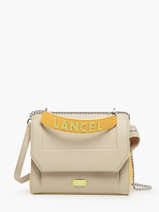Sac  Rabat M Ninon Multico Cuir Lancel Beige ninon A12358