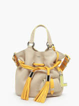 Cross Body Tas Premier Flirt Multico Leder Lancel Beige premier flirt 3133701