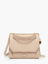 Sac  Main M Ninon Cuir Lancel Beige ninon A09222
