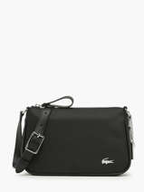 Cross Body Tas Daily Lifestyle Lacoste Zwart daily lifestyle NF4369DB