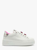 Sneakers Uit Leder Gio+ Wit women PIA180A